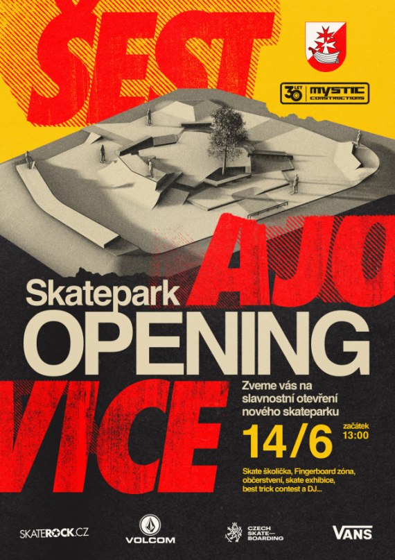 Slavnostní otevření nového skateparku