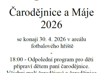 Čarodějnice a Máje