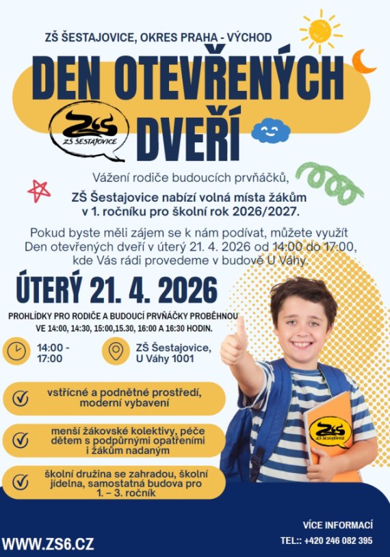 Den otevřených dveří v ZŠ