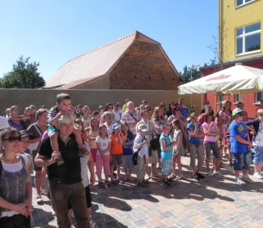 Slavnostní otevření nové části budovy ZŠ