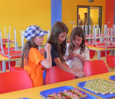 Slavnostní otevření nové části budovy ZŠ