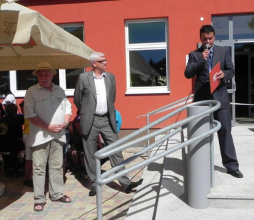 Slavnostní otevření nové části budovy ZŠ