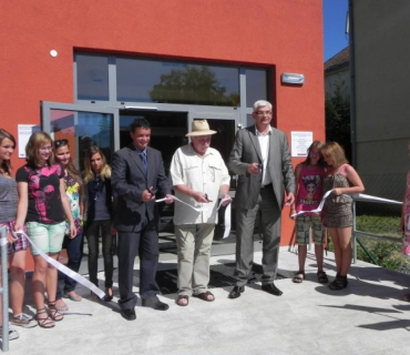 Slavnostní otevření nové části budovy ZŠ