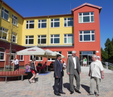 Slavnostní otevření nové části budovy ZŠ