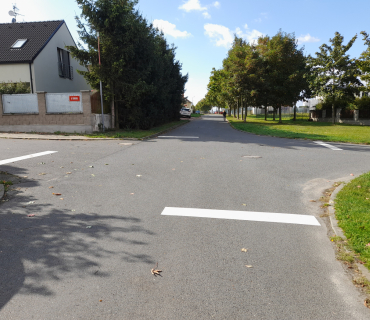 2022-2024 Umístění vodorovného dopravního značení na vybraných místních komunikacích